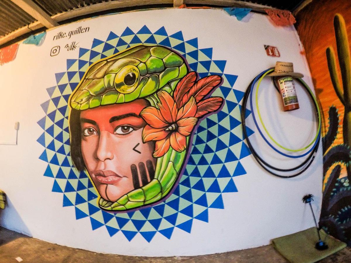 Hostel El Nagual San Cristóbal de Las Casas المظهر الخارجي الصورة